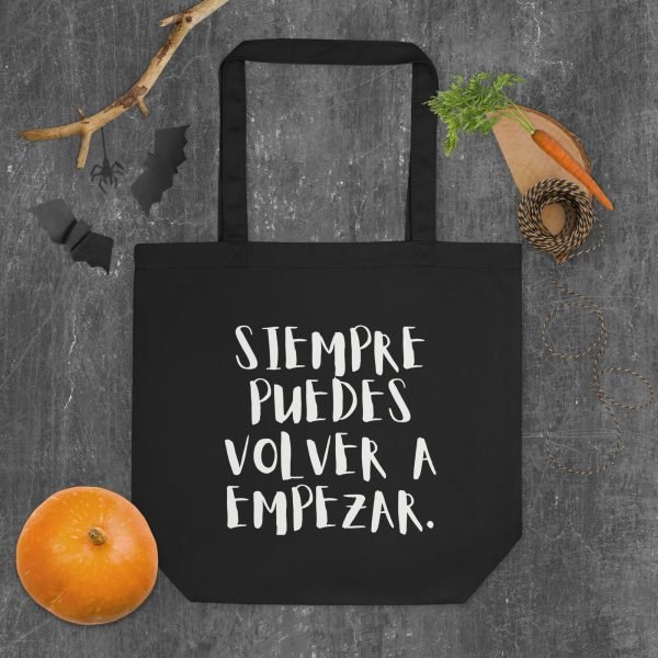 eco-tote-bag-black-front-698a0370d74e5.jpg Ecobolsa algodón organico - Bolsa amor y luz