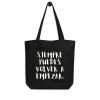 eco-tote-bag-black-front-698a0370d7551.jpg Ecobolsa algodón organico - Bolsa amor y luz