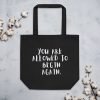 eco-tote-bag-black-front-698a047e15a24.jpg Eco Tote Bag from organic cotton - Bag love & light