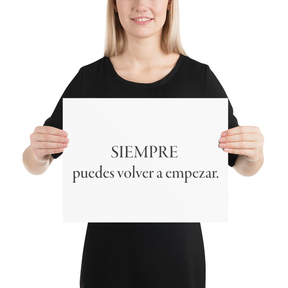 Póster - que te acompaña estés donde estés